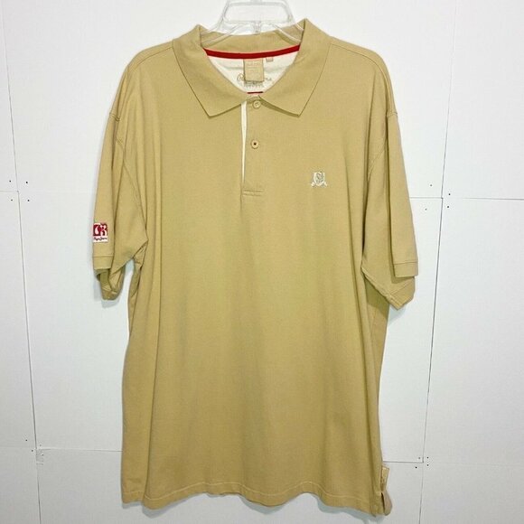 Pepe Jeans London Men's Size 3XL Short Sleeve Polo Shirt Tan - Picture 1 of 8